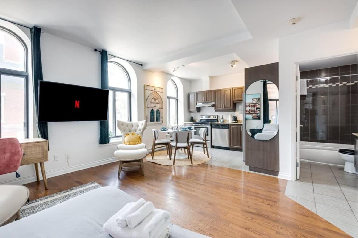M11 Bright Studio In The Heart Of Mtl Montreal Ngoại thất bức ảnh